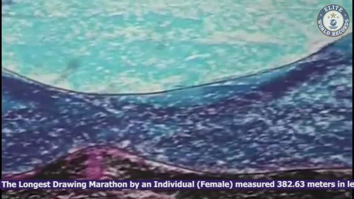 Longest Drawing Marathon by an Individual (Female)
