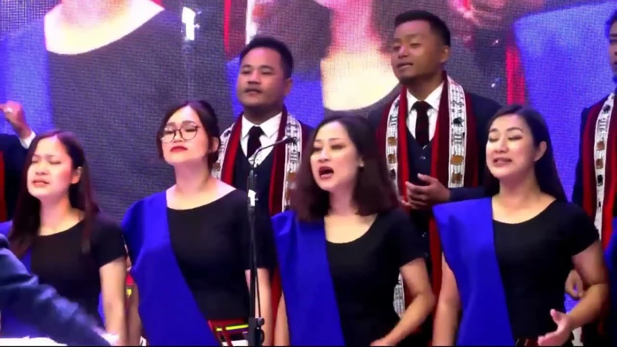Largest Choir Singing in Mizo Language