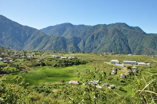 The district with the lowest population in India