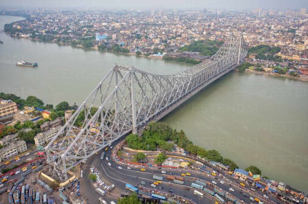 Busiest bridge in India
