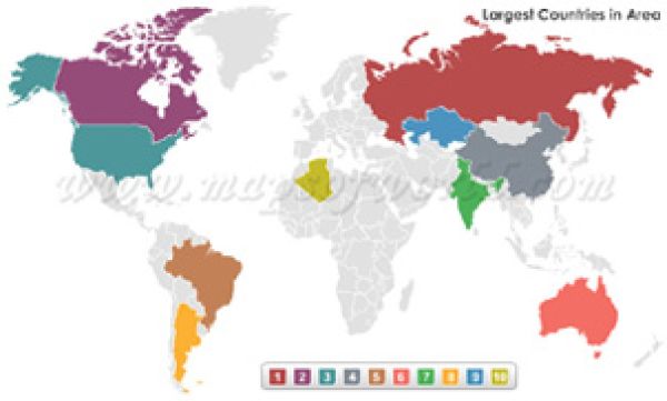 Geographical Area of India