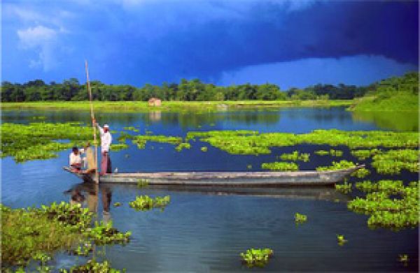 The largest river Island in India