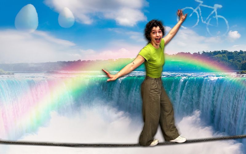 Up Close & Peculiar With Charles Blondin, Would you walk across Niagara Falls? 