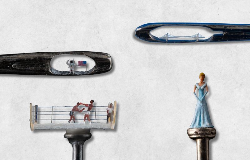 Sculpting Between Heartbeats: The Microscopic World of Dr. Willard Wigan