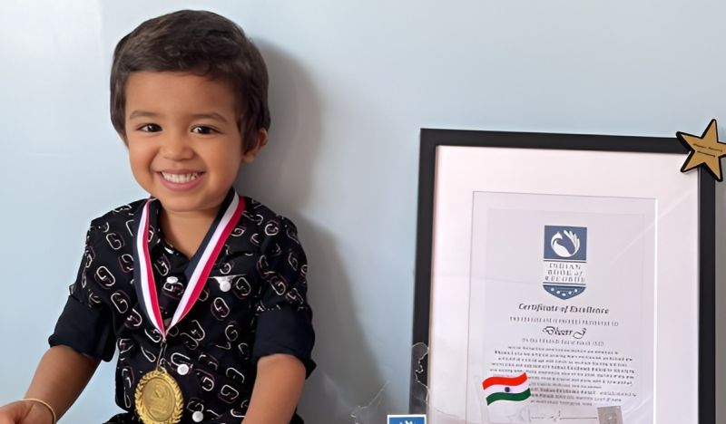 Young Prodigy Inspires With Exceptional Learning Achievements
