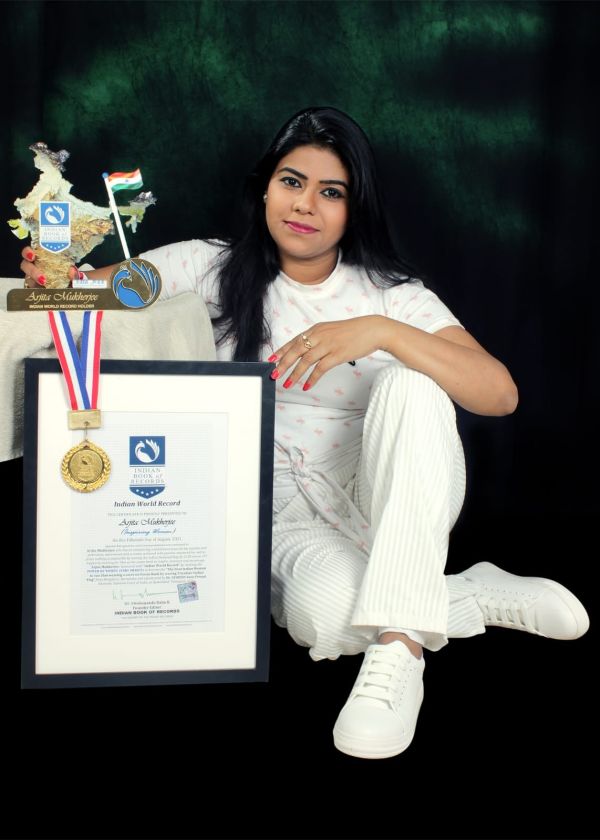 Arjita Mukherjee Indian World Record Holder