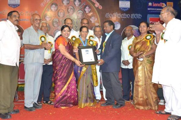 Sangeeth Sruthya Kalanikethan Indian World Record