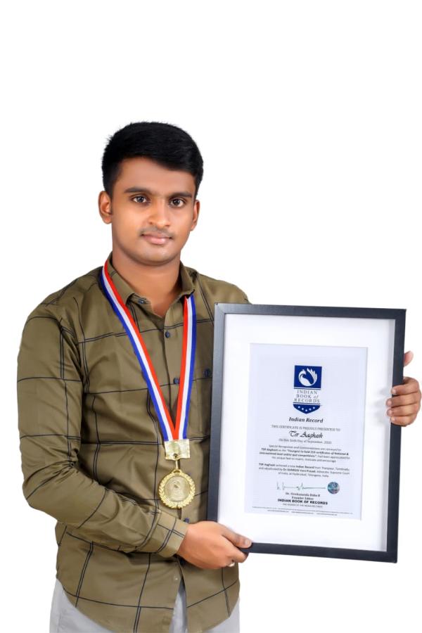  TSR Aaghash Indian Record Holder