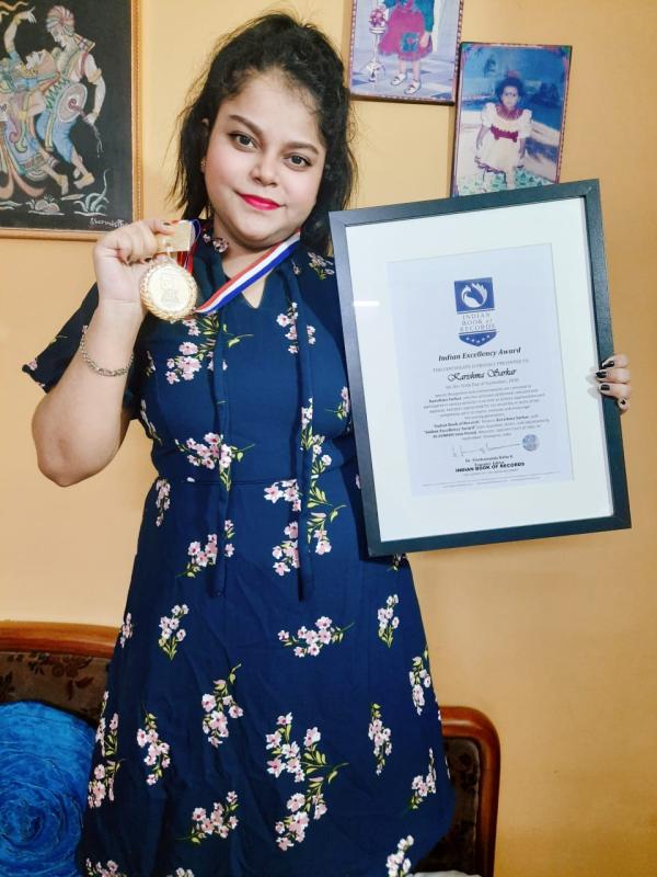 Karishma Sarkar Indian Excellency Award