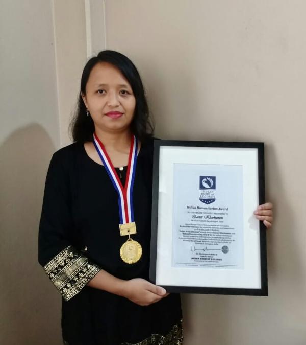 Easter Kharbamon Indian Humanitarian Award