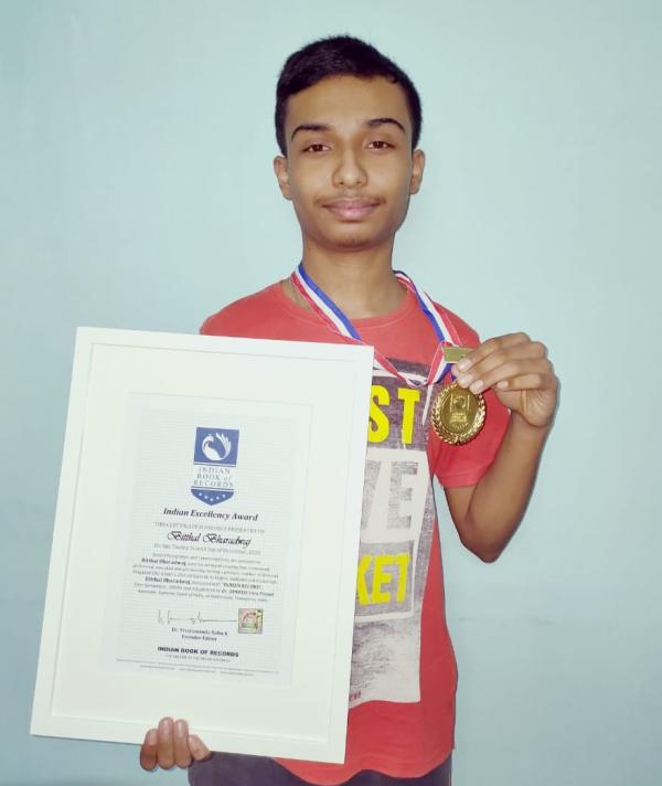itthal Bharadwaj  Indian Record Holder