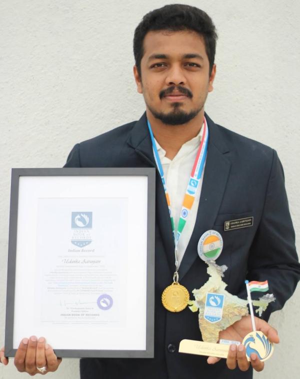 Udanka Aarunjain Indian Record Holder