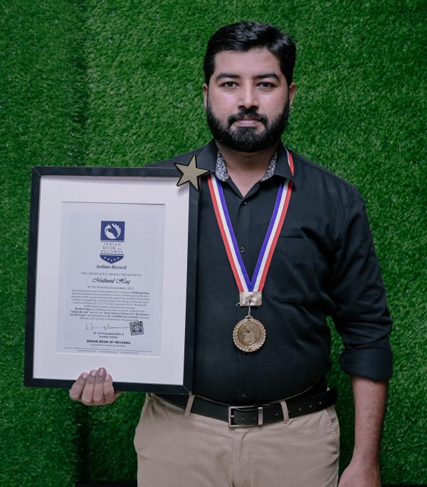 Mutheeul Haq  Indian Record Holder