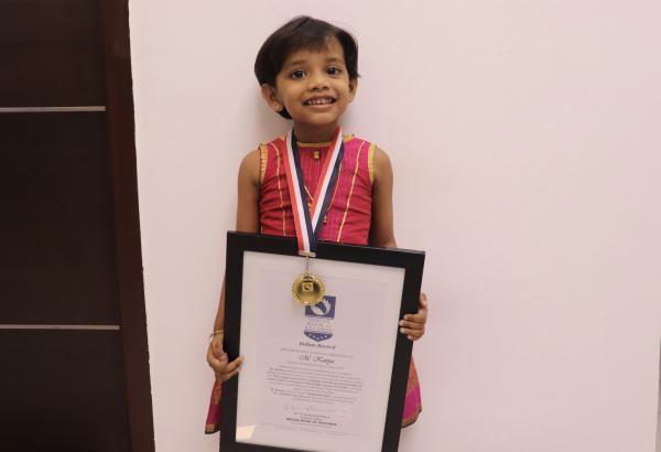 M.Kavya  Indian Record Holder