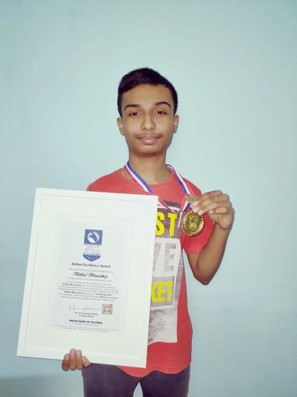 Bitthal Bharadwaj  Indian Record Holder