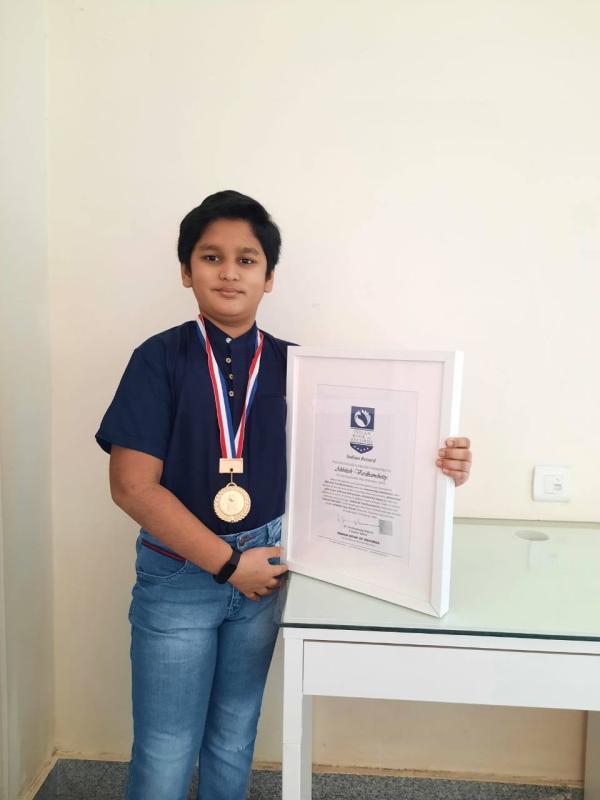 Akhilesh Vardhamshetty  Indian Record Holder