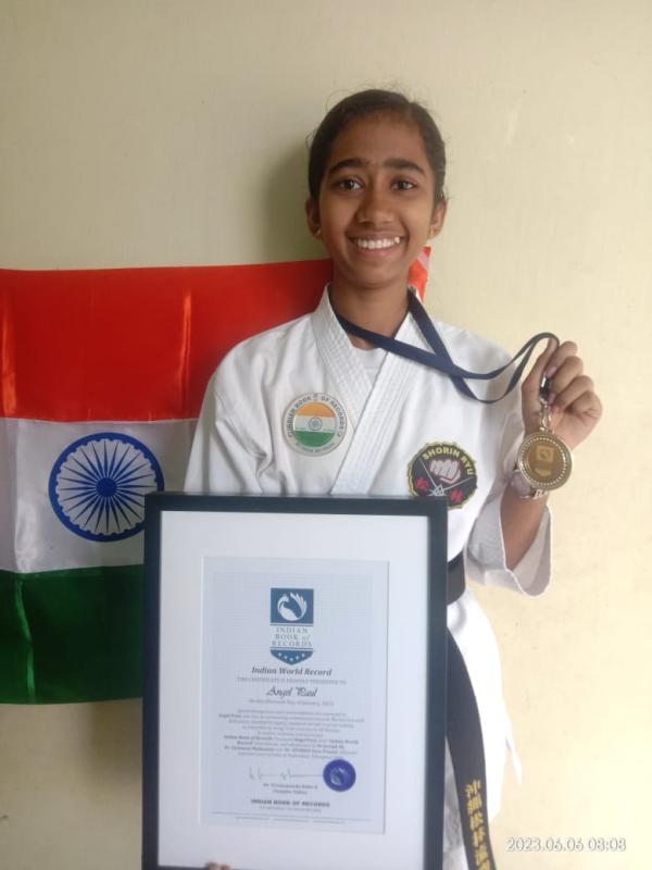 Angel Paul  Indian World Record