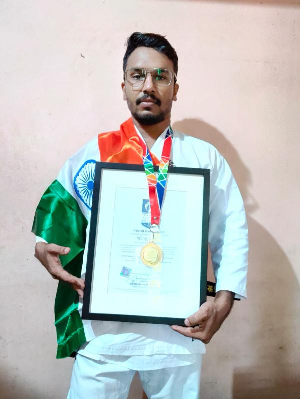 Visak A V  Indian World Record
