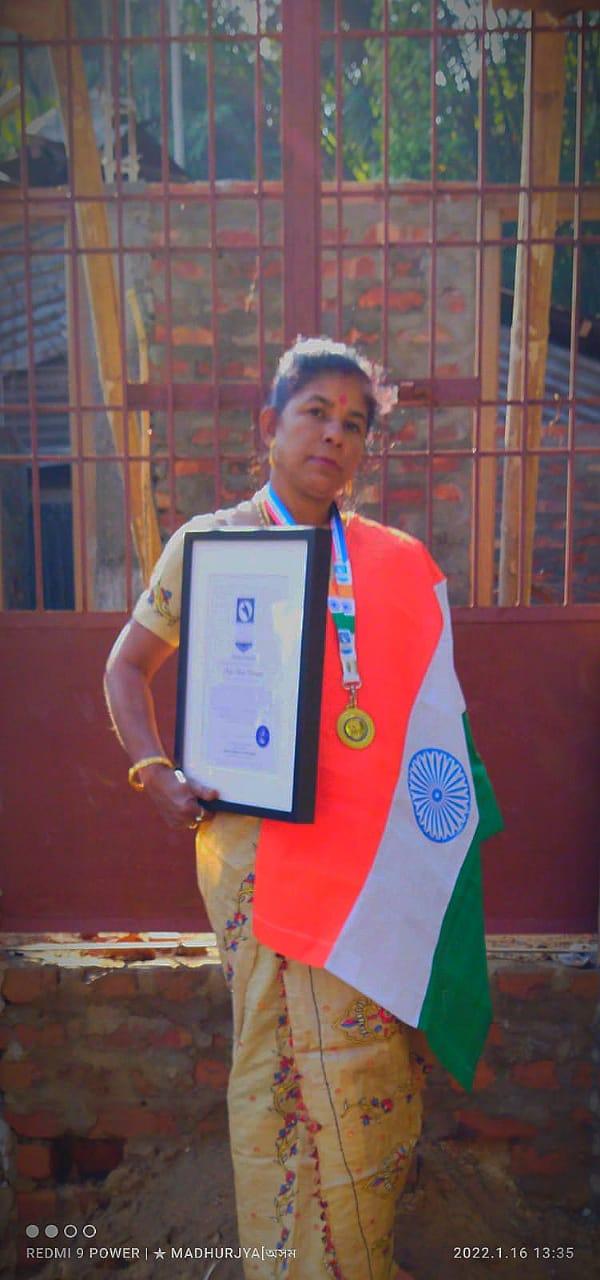Bulu Bala Bhuyan  Indian Record Holder