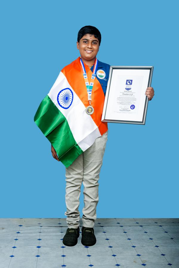 Devadethan A.G  Indian Record Holder