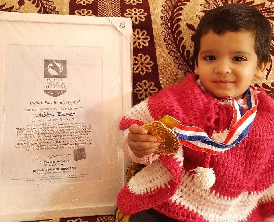 Indian Excellency Award - Mishika Punyani