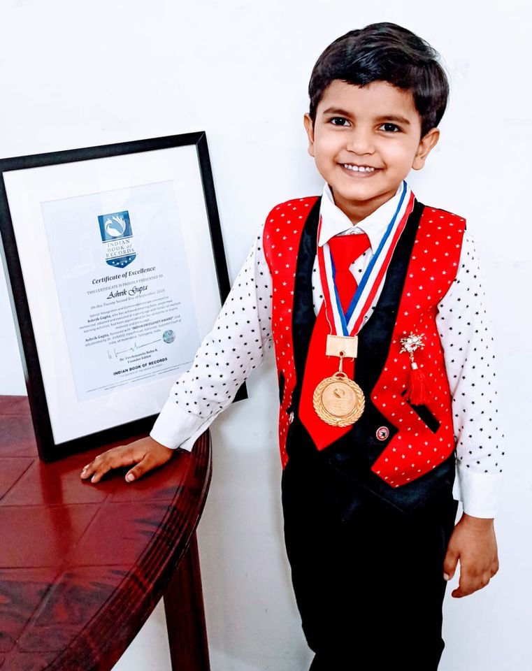 Ashvik Gupta - Indian Excellency Award -