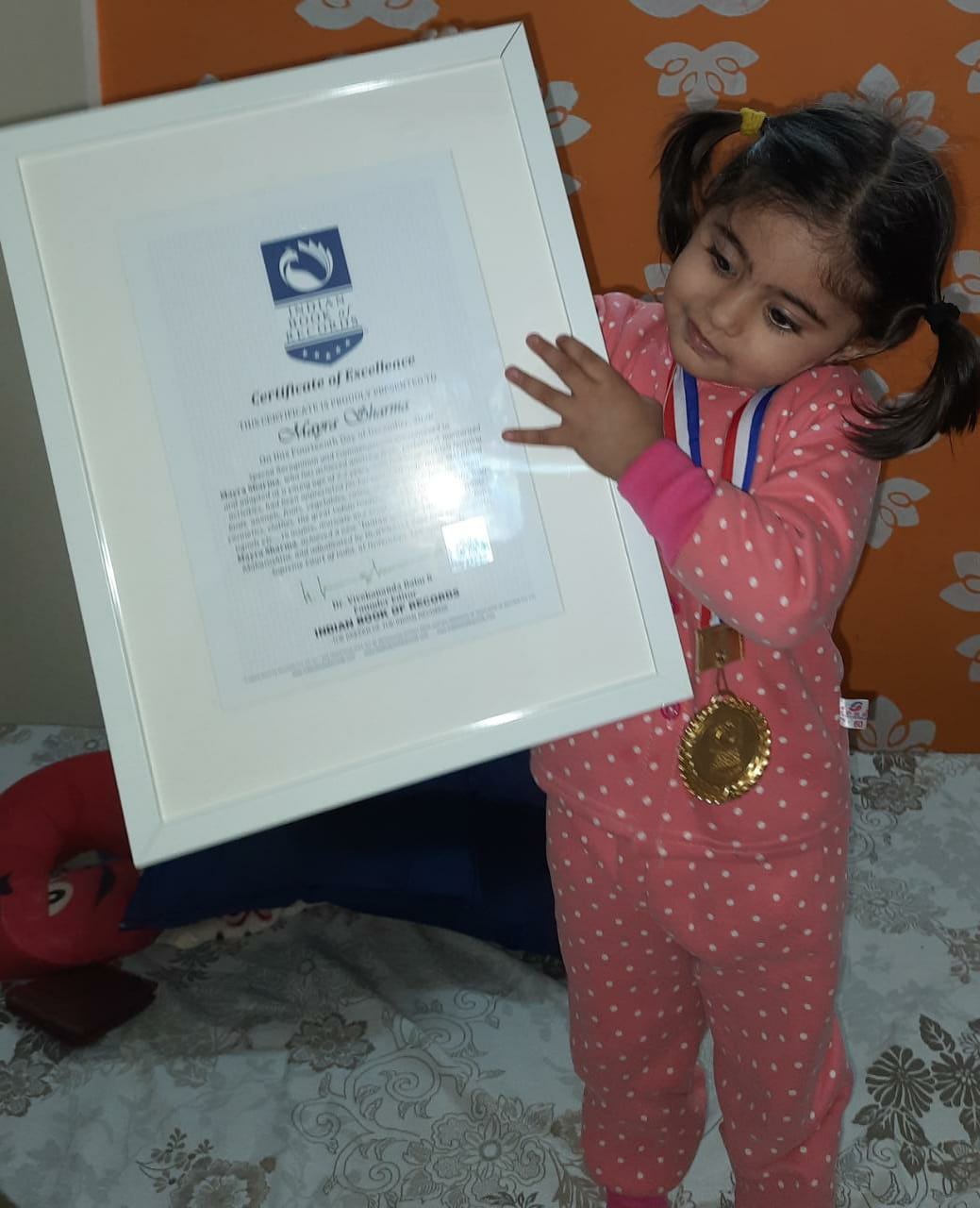 Mayra Sharma - Certificate of Excellence 