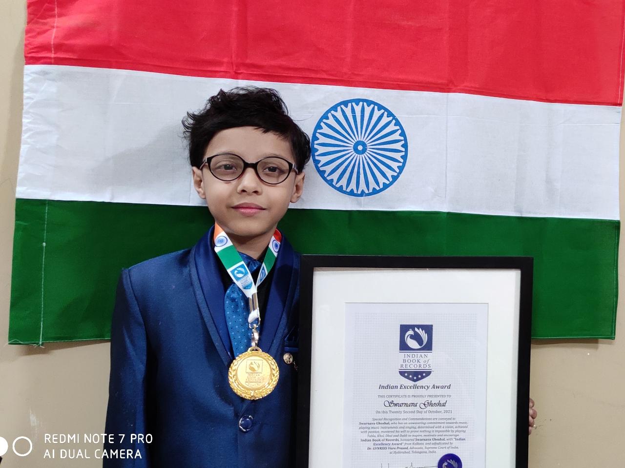 Swarnava Ghoshal - INDIAN EXCELLENCY AWARD