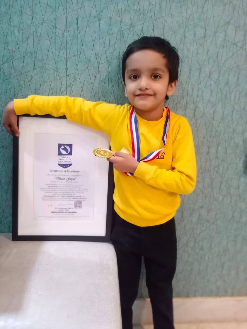 Vihaan Goyal - Indian Excellency Award