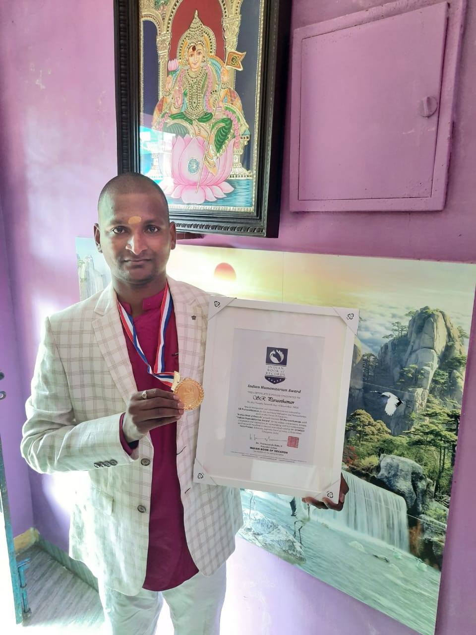 SR Purusothaman - Indian Humanitarian Award